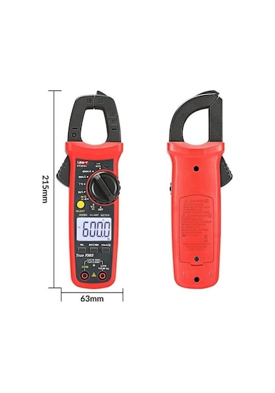 Unıt Ut-204+ Ac/dc 600a Pens Ampermetre