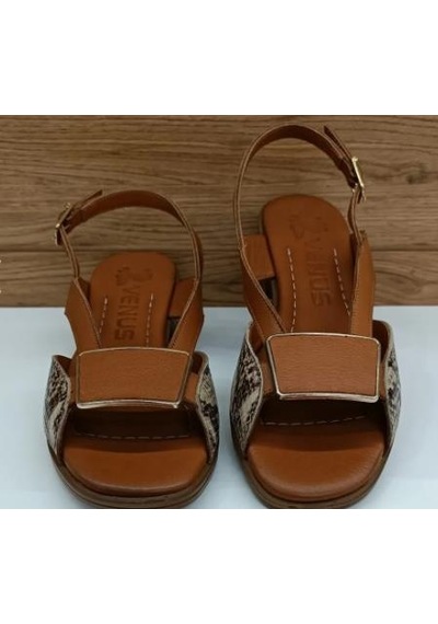Venüs 24026020 Kadın Deri Sandalet Taba