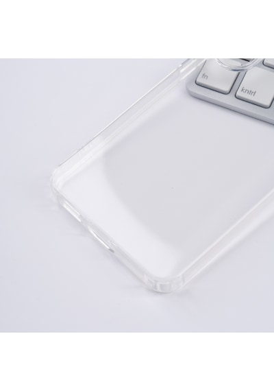 Galaxy S25 Kılıf Köşe Korumalı Şeffaf Tasarımlı Silikon Kılıf