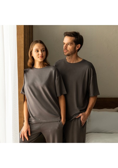 Chakra Dean Pijama Takımı Açık Gri