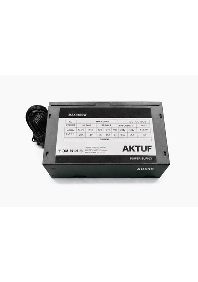 Aktuf Ak600 600w Kasa Power Supply Psu Güç Kaynağı