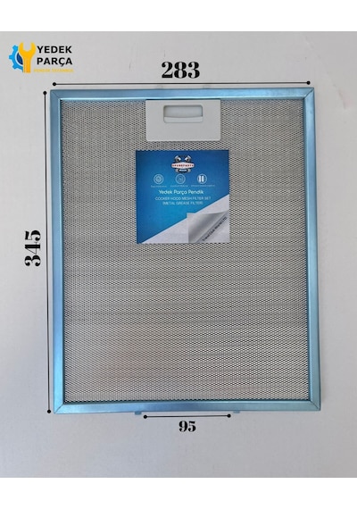Electrolux Uyumlu: 416x94202202400 285x345 Mm Aspiratör & Davlumbaz Tel Yağ Filtresi Model: 80877665 28,5x34,5 Cm