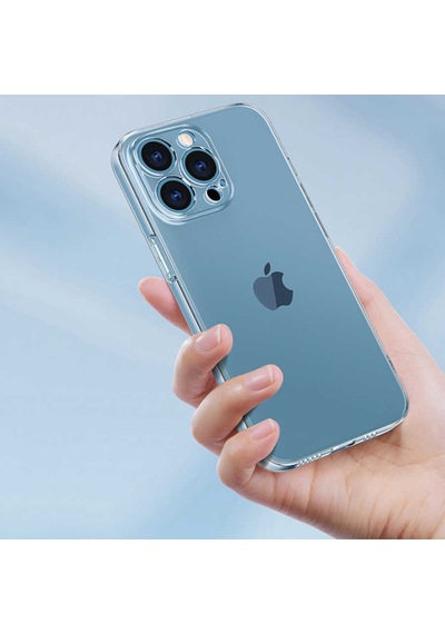 Apple Uyumlu iPhone 14 Pro Max Kilif Seffaf Sert Pc Zore Vayt Kilif 556937562