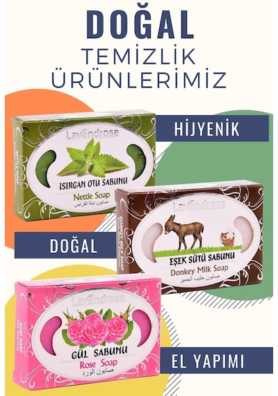 Lavendrose Doğal Keçi Sütü Sabunu 100 G