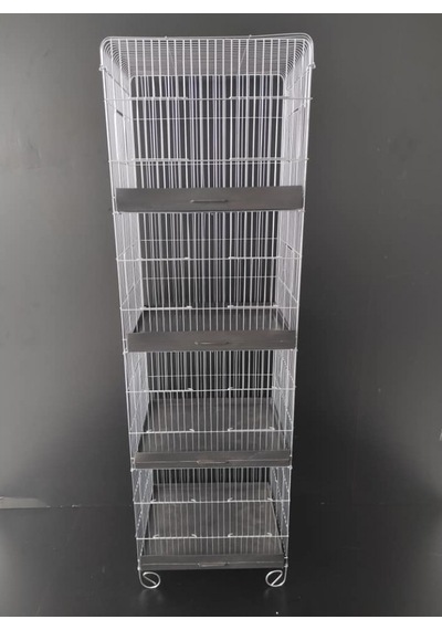 Çotanaklar Kafes Dört Katlı Üretim Kafesi Salma 40 x 32 x 131 CM