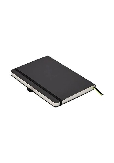 Yumuşak Kapak Defter A5 - Siyah, 192 Sayfa, Çizgili Ve Asitsiz 124-Pembe
