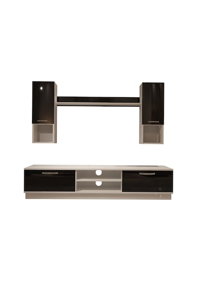 Decoraktiv Eko 5dab Mdf Dvd Tv Ünitesi Tv Sehpası Beyaz - Siyah