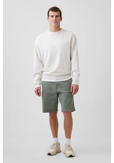 Gap Erkek Essential Khaki Şort-14309 Haki