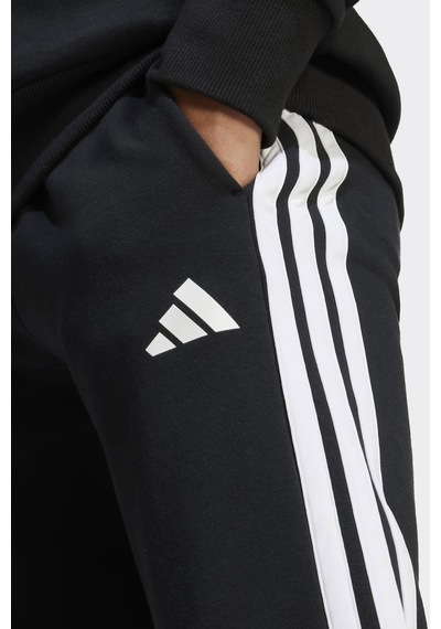 Adidas Seasonal Essentials Tiberio 3-stripes Fleece Çocuk Eşofman Altı Black-white Adidas Seasonal Essentials Tiberio 3-stripes Fleece Çocuk Eşofman Altı Black-white