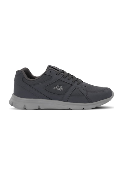 Slazenger Pera Büyük Beden Erkek Koyu Gri Sneaker Koyu Gri