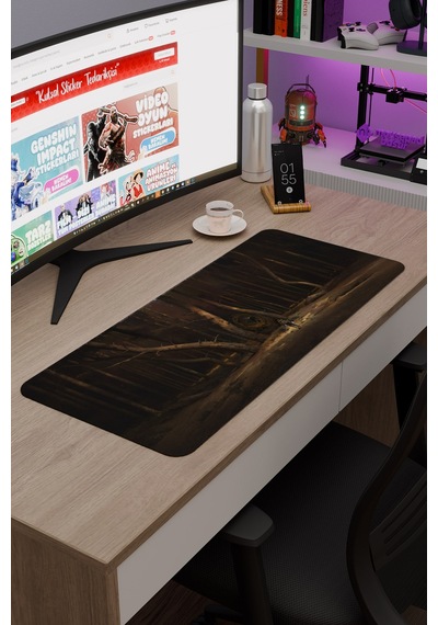 Stalker Kaymaz Dikişli Kauçuk Oyuncu Mousepad V5 - 70x30 Xl Gaming Mouse Pad Fare Altlığı