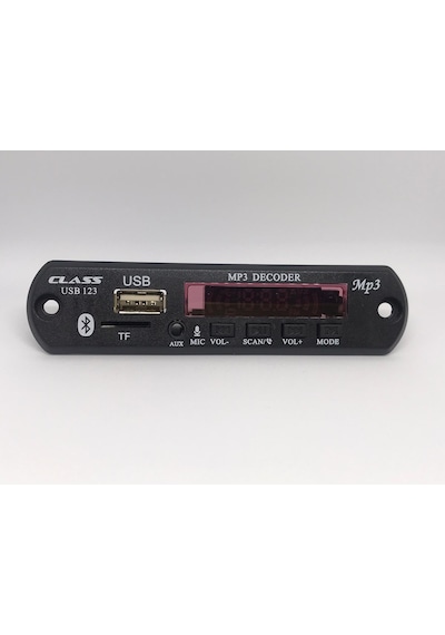 Usb Aux Çevirici Usb 123 Mikrofonlu (telefon Alma Özellikli)