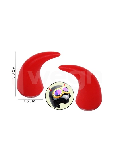 Direksiyon - 73 - Ve Kask Üstüne Takılan Boynuz - Ece-umay - Aparatı Kırmızı