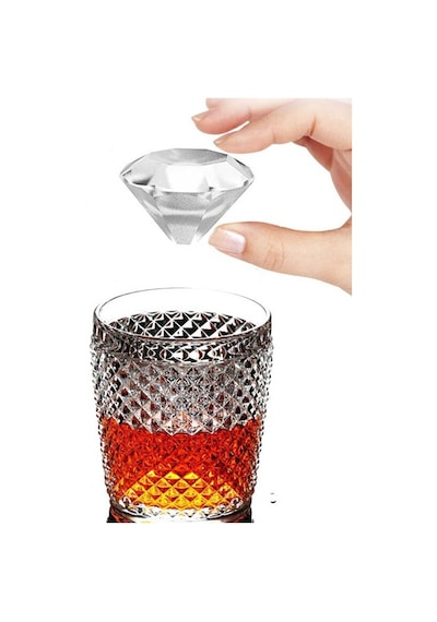 Diamond Elmas  Şeklinde  Buz Kalıbı 18 Bölmeli