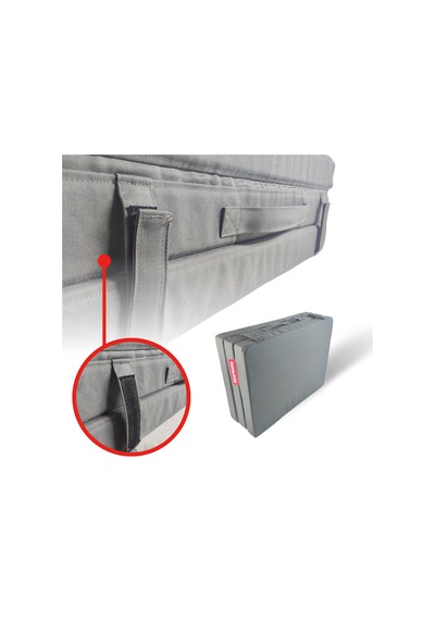 Xpermate Maxisafe Pro Şantiye Yatağı İşçi Yatağı 80x180x8 Cm Gri