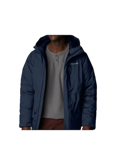 Columbia Oak Harbor Iı Insulated Jacket Lacivert Erkek Outdoor Mont Wm3085 Lacivert