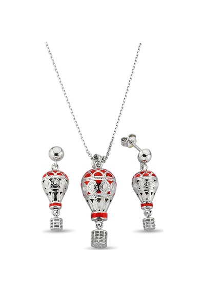 925 Ayar Gümüş Uçan Balon Set - 67023002 Altın