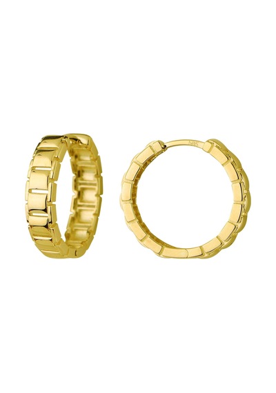 Goldkupe 14 Ayar Altın Halka Küpe 5,35 Gr-6423