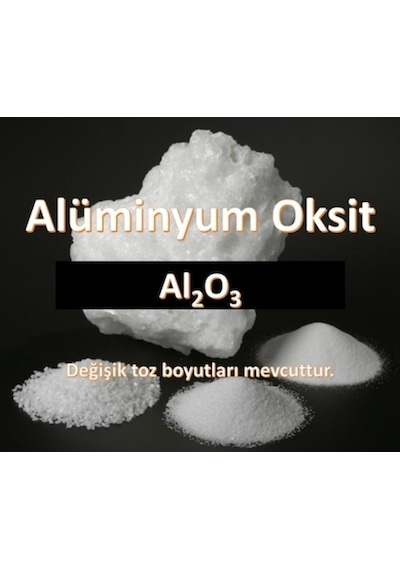 Alüminyum Oksit F12 - Al2O3 - 1400-2000mikron - 1 KG
