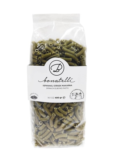 Ispanaklı Dirsek Makarna 400 G