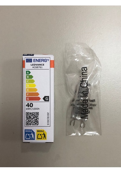 5 Adet Osram G9 40w 490 Lümen Halojen Lamba Saimelektrik