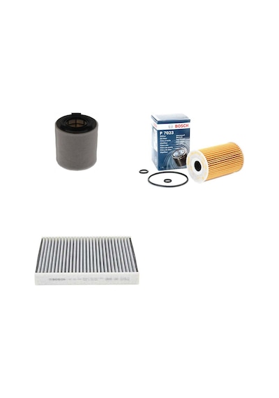 Bosch Filtre Bakım Seti Skoda Roomster 1.6 Tdı Dizel 2011-2014 Hava + Yağ F. + Polen Filtre Sardes