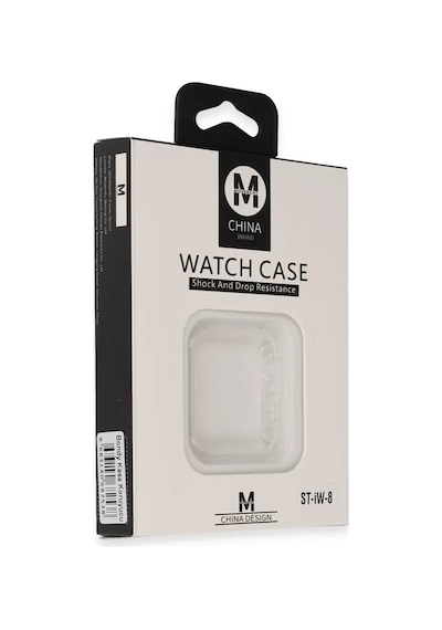 Movenchy Apple Watch 45mm Bondy Kasa Koruyucu - Beyaz