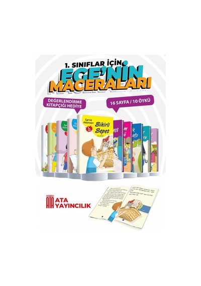 Ata Yayıncılık Egenin Maceraları Öykü Dizisi (1 Ve 2. Sınıfl
