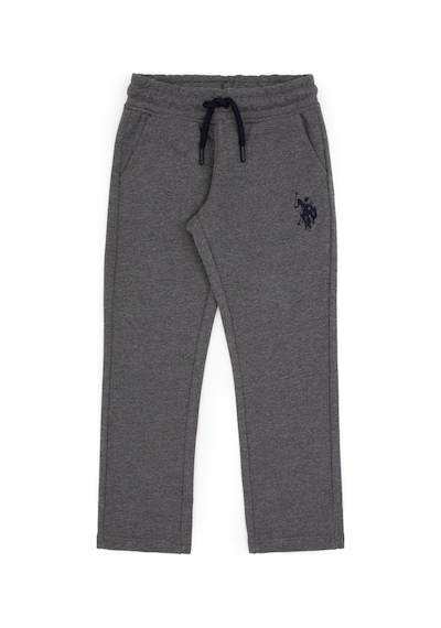 U.s. Polo Assn. Erkek Çocuk Antrasit Melanj Eşofman Altı 50313816-vr081 Antrasıt Melanj