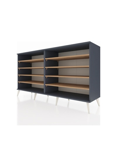 Hyperion Konsol 8 Raflı 176x44x99 Antrasit-antrasit/çam Antrasıt/antrasıt - Antrasıt Hyperion Konsol 8 Raflı 176x44x99 Antrasit-antrasit/çam Antrasıt/antrasıt - Antrasıt
