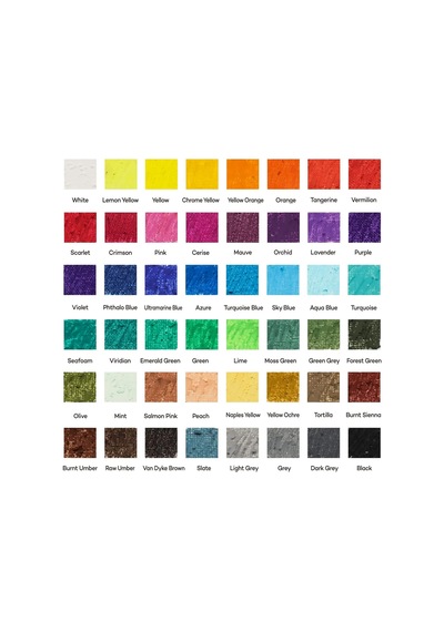 Mm Suda Çözünür Yağlı Pastel 48'li Signature Diğer