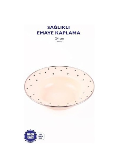 Cupid Çukur Makarna Salata Tabağı 24cm Diğer