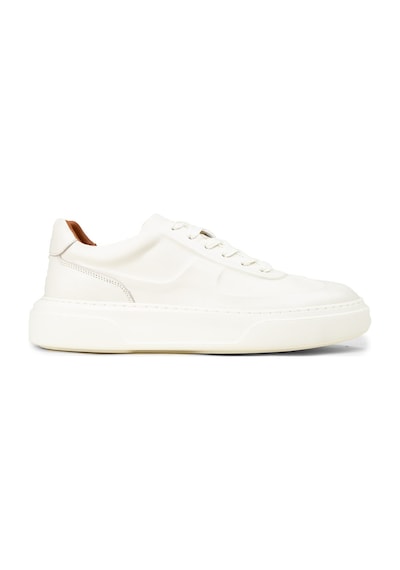 Deery Erkek Hakiki Deri Beyaz Sneaker Ayakkabı - 04601mbyze01