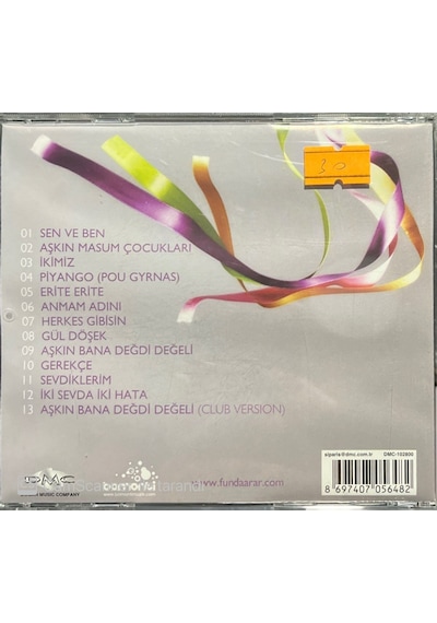 Plak Değildir Cd Dir Cd Funda Arar Aşkın Masum Çocukları Cd