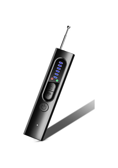 Technostation Gizli Kamera Tespit Cihazı Çanta Boy Taşınabilir Pratik Gizli Kamera Bulma Cihazı Dedektörü Siyah