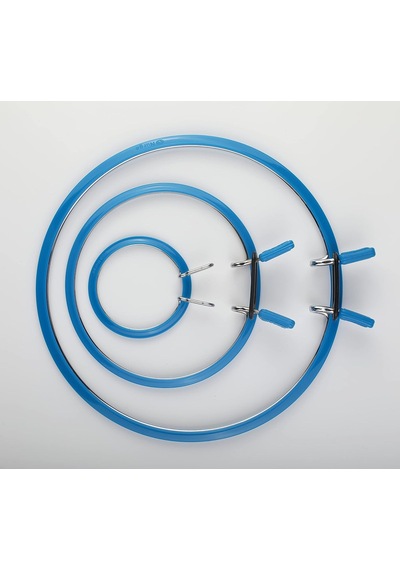 Üstün Kalite, Metal Yaylı Gergi Nakış Çemberleri, Çapraz Stich Hoop, Darning Hoops, Nakış Gergi Kulübesi Mavi