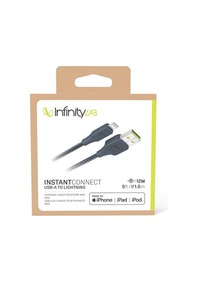 Infinitylab By - Instantconnect Kablo Usb-a Lightning,mavi,1.5m Standart