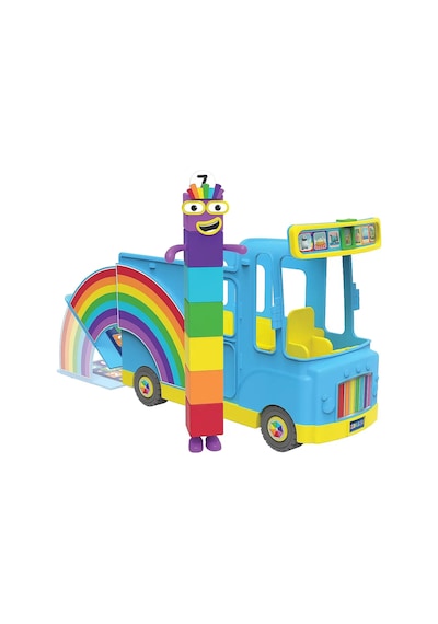 Numberblocks Rainbow Counting Bus Hm96092-uk