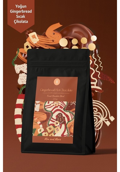 Gingerbread Hot Chocolate - Zencefilli Kurabiyeli Sıcak Çikolata, 200 Gr 200 G