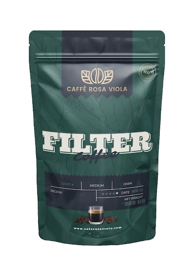 Caffe Rosa Viola Filter Kahve Filtre