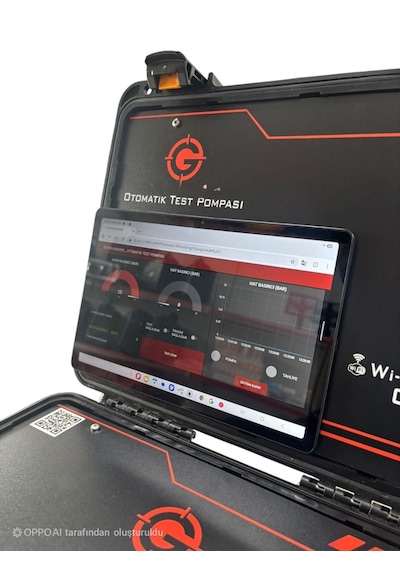 G250 Wi-fi 25 Bar Otomatik Test Pompası Resimdeki Tablet Telefon Görselleri Paket İçine Dahili Değildir.