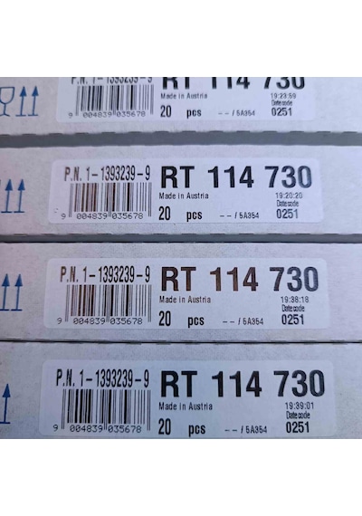 Rt114730 230vac 12a 1c 5pın Schrack Güç Röle 2 Adet