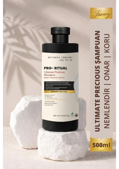 Pro Rıtual Precious Güçlü Onarım/derinlemsine Nem-provitamin B5 Şampuan 500 Ml