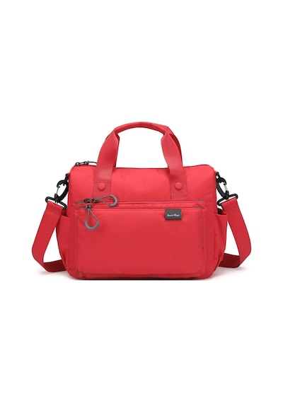 Smart Bags Kırmızı Ekstra Hafif Kumaş Orta Boy Kadın Omuz Ve Postacı Çantası