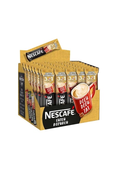Nescafe 3'ü 1 Arada Sütlü Köpüklü Kahve 48 x 17.4 G