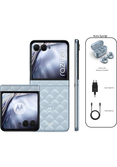 Motorola Razr 60 8 GB 256 GB (Distribütör Garantili) + Swarovski Kulaklık