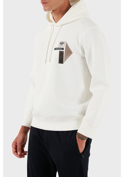 Emporio Armani Erkek Sweat Em003587 Af10013 U0003 Beyaz Beyaz
