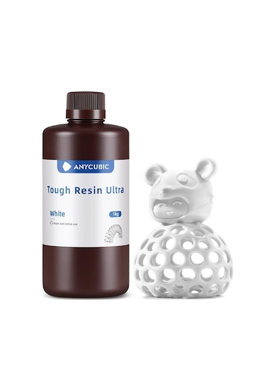 Anycubic Tough Ultra Beyaz Reçine 1kg.