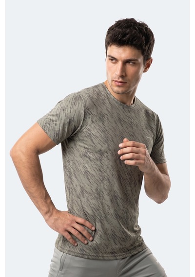 Slazenger Hady I Erkek Haki Tişört