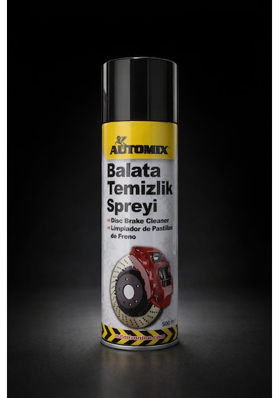 Automix Fren & Balata Temizleme Spreyi 500 Ml Hızlı Kuruyan, Kalıntı Bırakmaz
